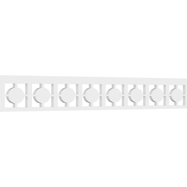 Ekena Millwork Oakley Architectural Grade PVC Running Trim, 6"H x 5/8"P x 48"L RUNP06X0625X48OAK - main